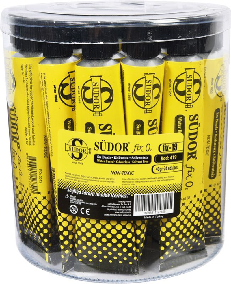 SÜDOR-SD419 SU BAZLI YAPISTIRICI 40 GR