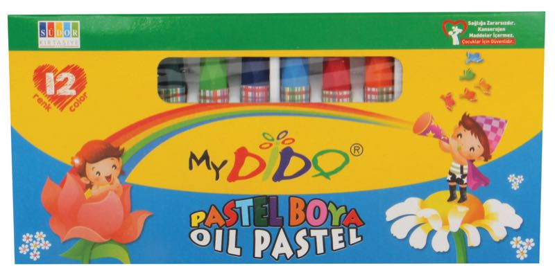 SÜDOR-SD622 MY622 MYDIDO 12 RENK PASTEL BOYA