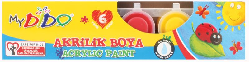 SÜDOR-MY11 MYDIDO AKRILIK BOYA 30 ML SISE 6 LI