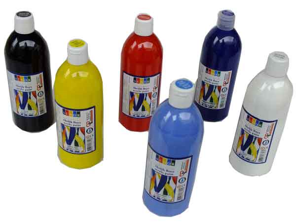 SÜDOR-SD1009 AKRILIK BOYA 500 ML BEYAZ