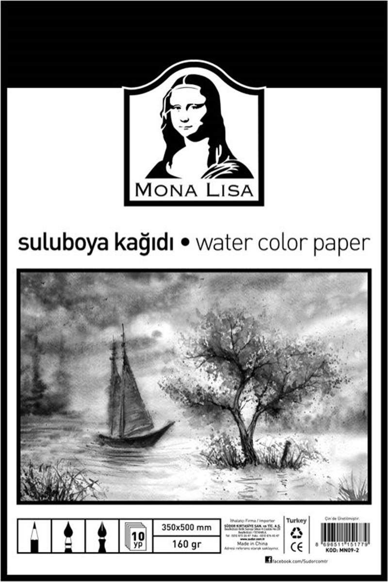 SUDOR SULUBOYA KAGIDI 35*50 160 G 10 - MN09-2