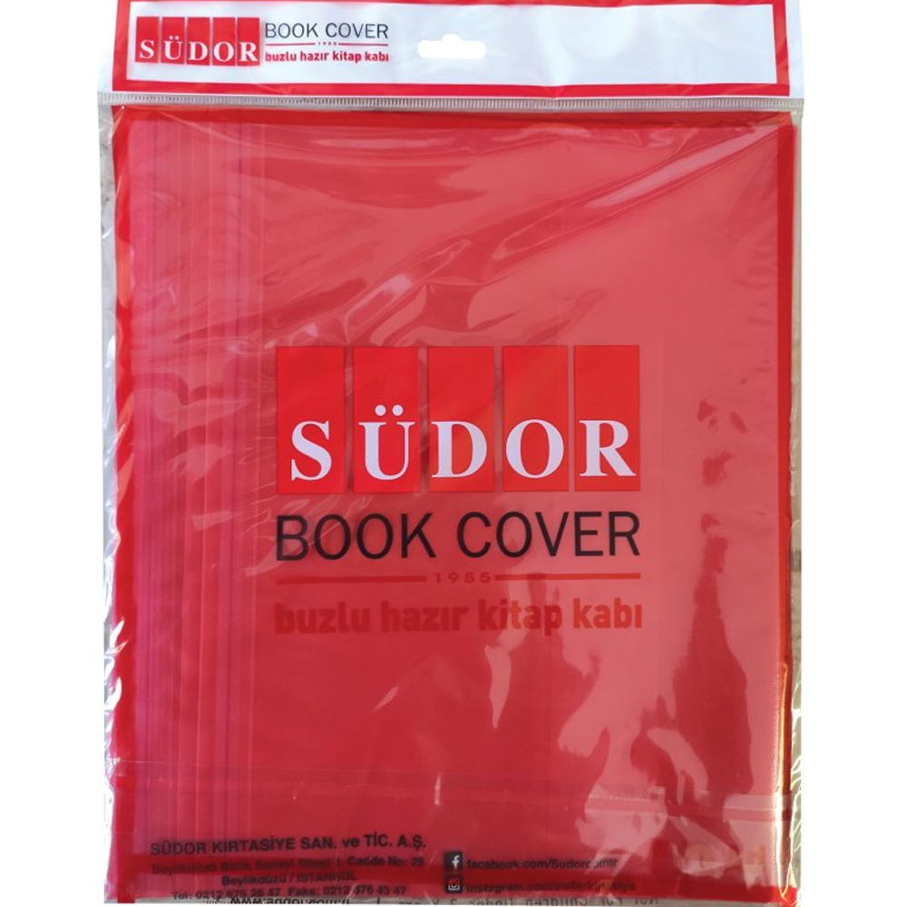 SÜDOR-SAN567 BUZLU HAZIR KITAP KABI RENKLI 10 LU