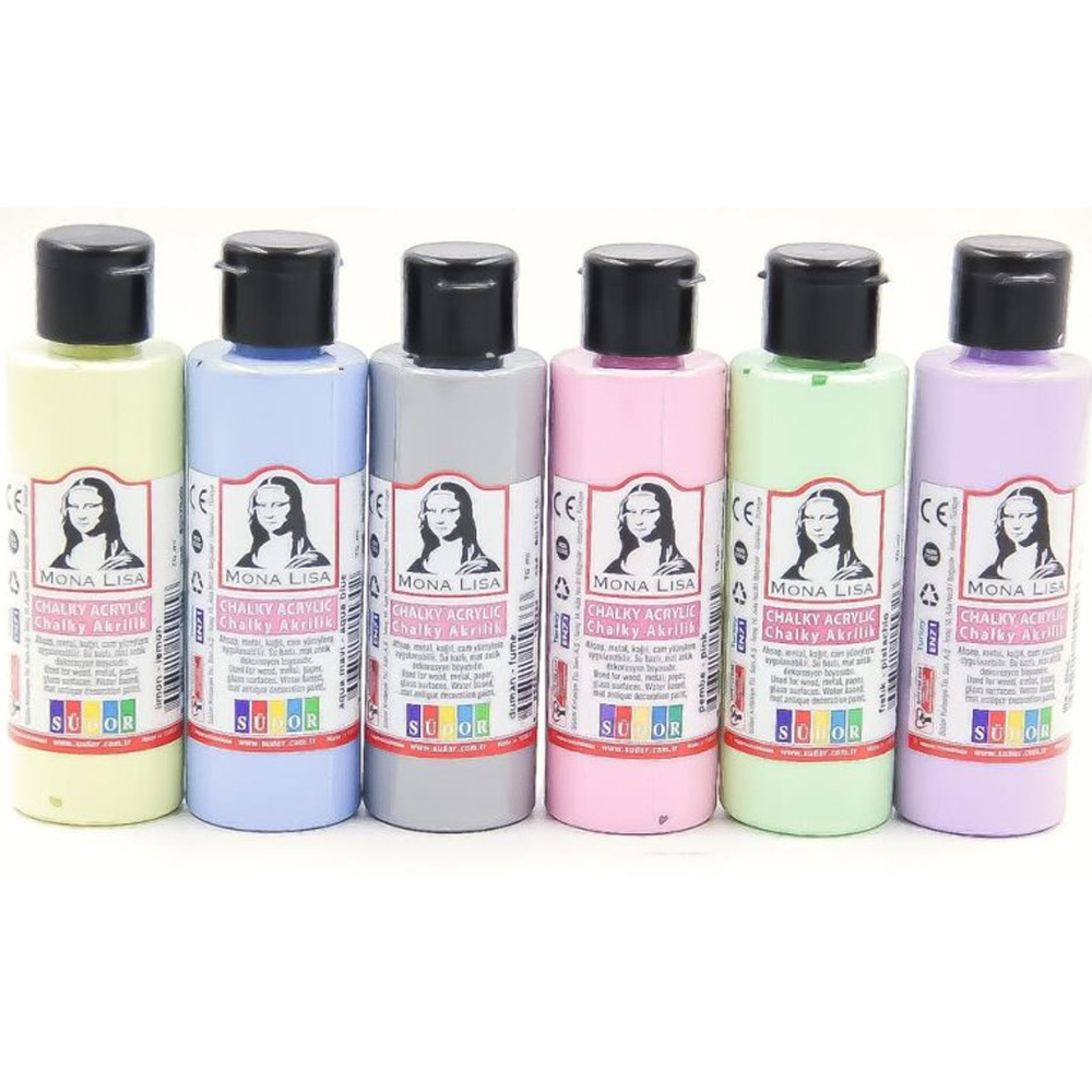 SÜDOR-SD1006C CHALKY AKRILIK SET 70 ML 6 LI