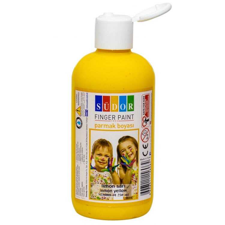 PARMAK BOYASI 250 ML LİMON SARI SÜDOR -  SD80081