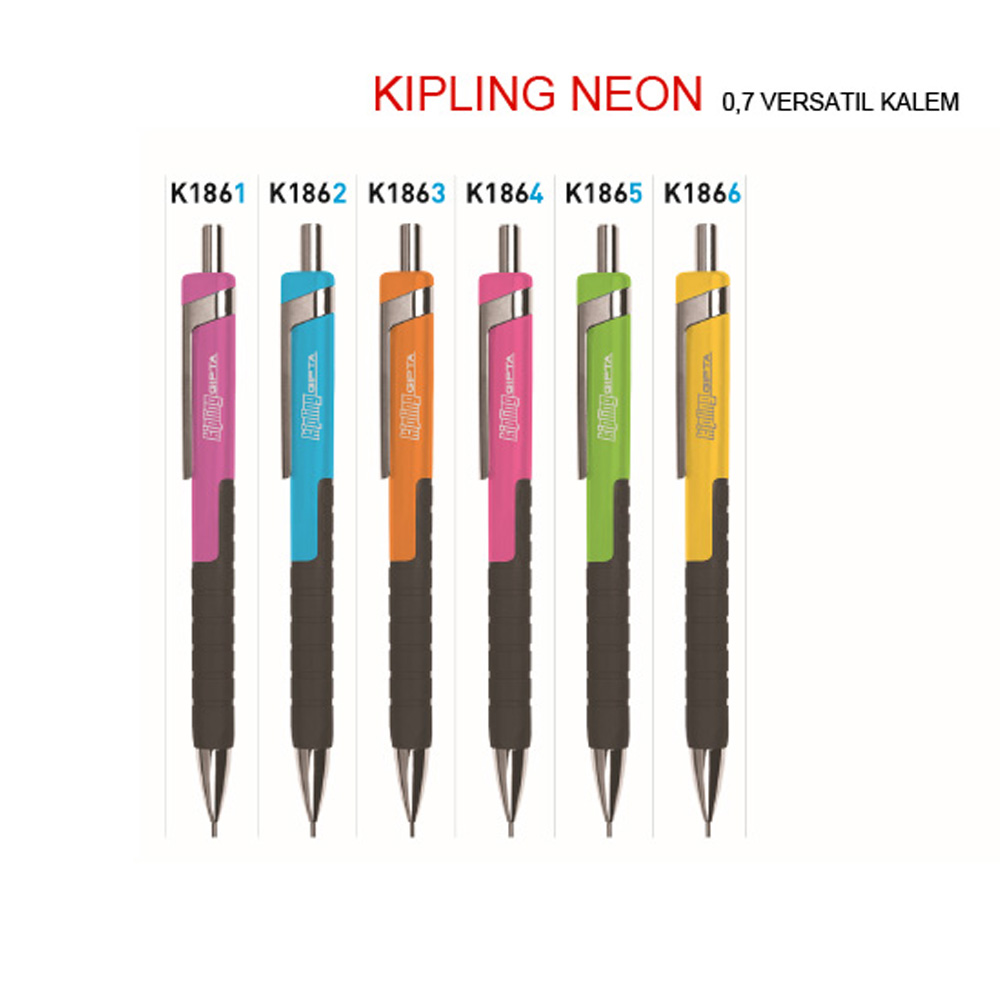 GIPTA-K186100 KIPLING 07 MM VERSATIL KALEM NEON MOR
