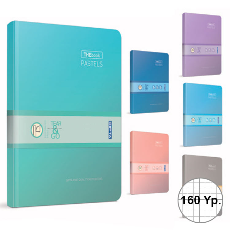 THEBOOK PASTELS İP DKŞ SRT KP DF. 20X28 160 YP KARE GIPTA - 3044