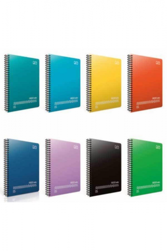 KARELİ DEFTER FRESCO MODEL SPİRALLİ PP KAPAK A4 80 YP GIPTA-4900000