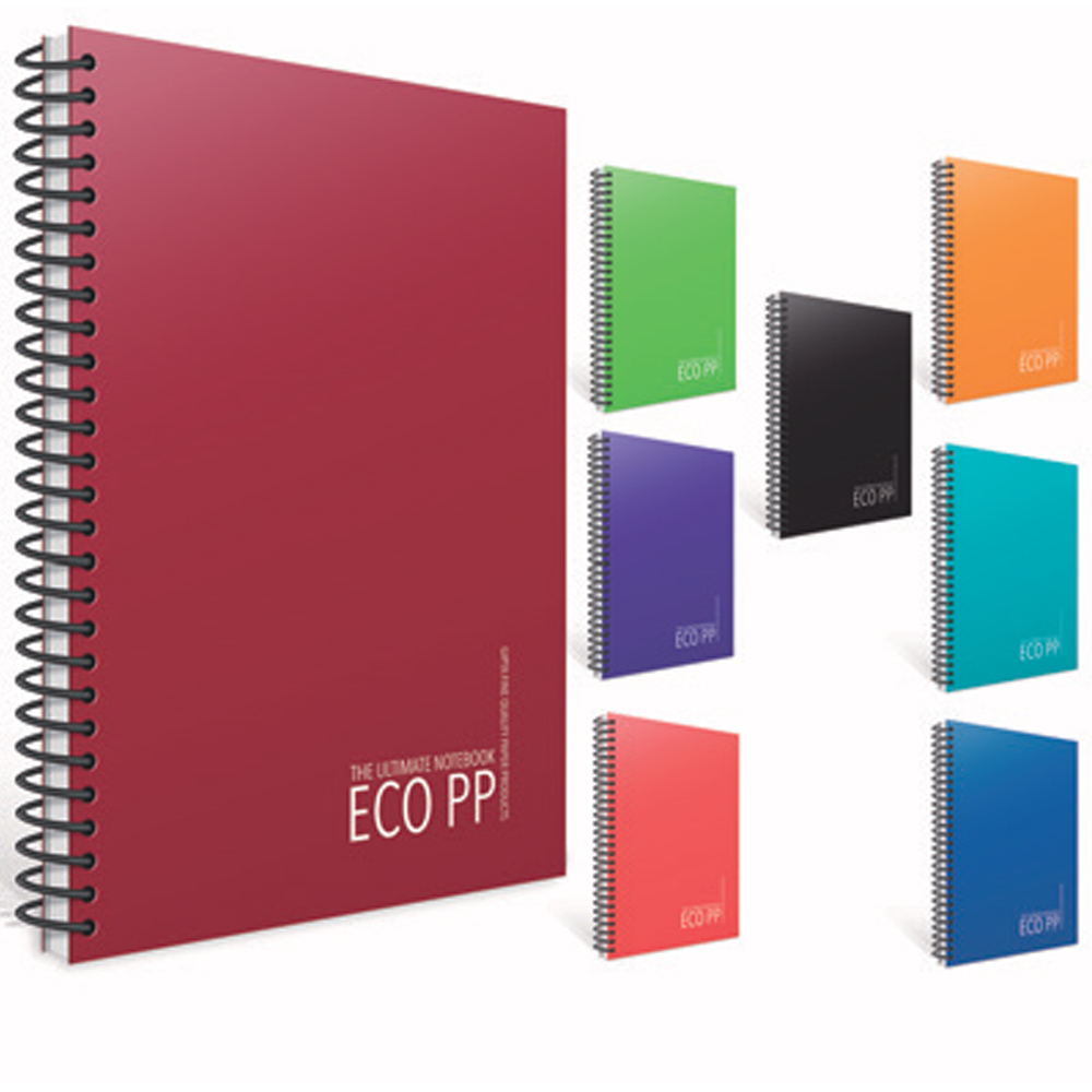 GIPTA-6398000 EKO SPIRALLI PP KAPAK A5 ÇIZGILI DEFTER 100 YP