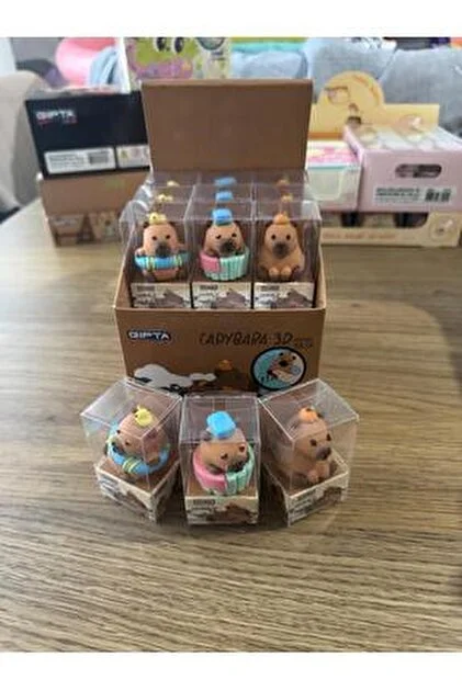 SİLGİ - CAPYBARA 3D 24 LÜ - GIPTA - 4-K236500-5001