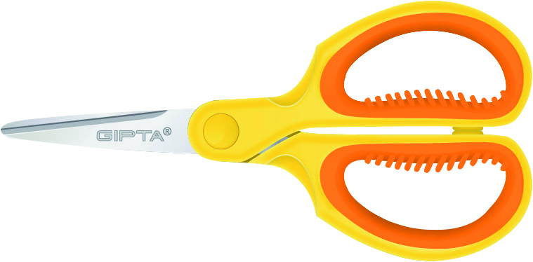 GIPTA-4-K706000-5001 ÇOCUK MAKASI KÜT UÇ DBL. ENJ. PLASTİK GÖVDE