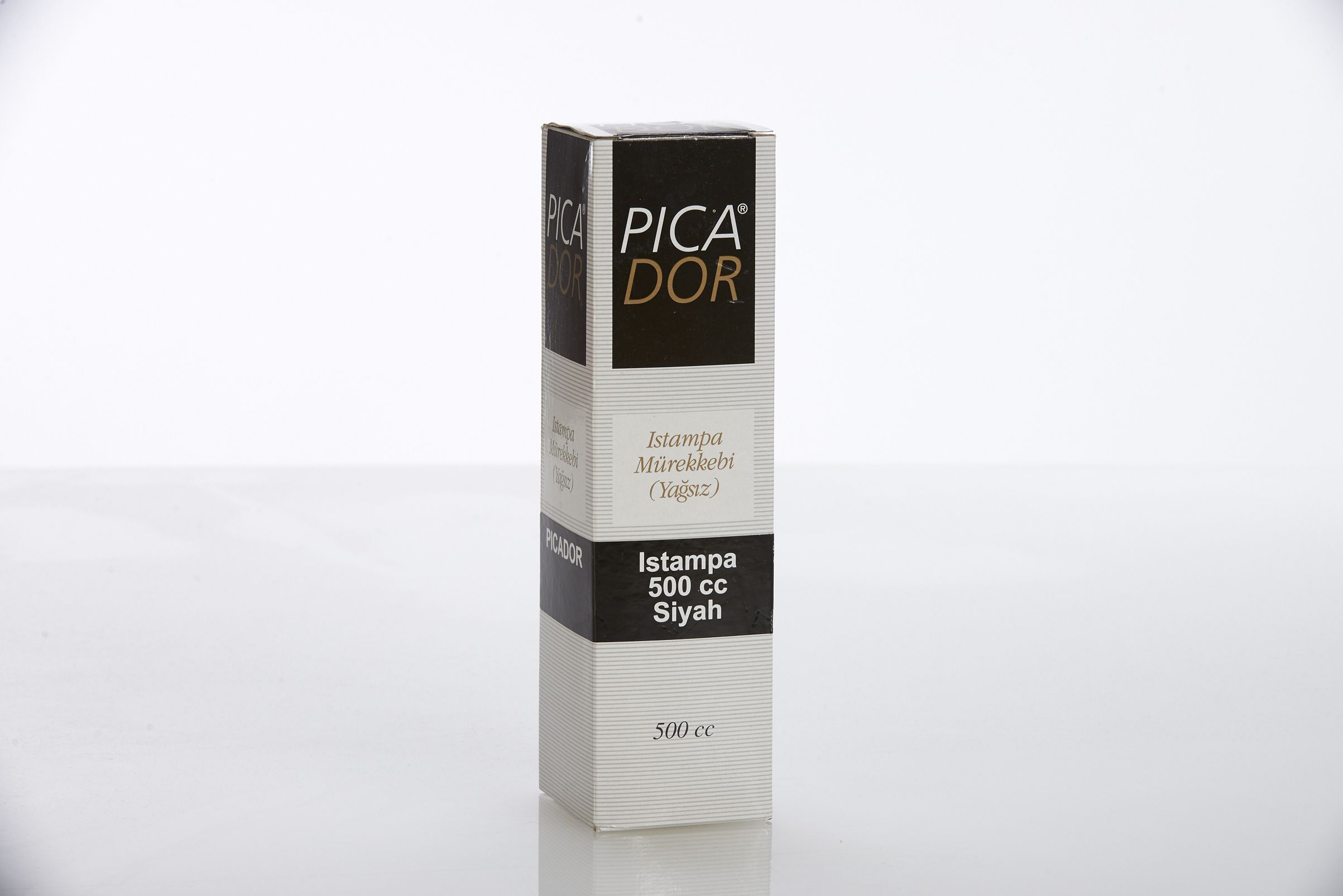 PICADOR-KE007 ISTAMPA MÜREKKEBI SIYAH 500 CC