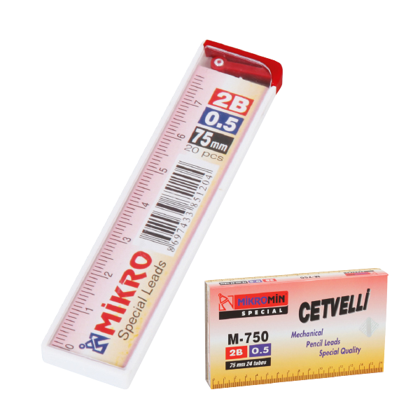 ŞAHİN-M750 MİKRO 75 MM CETVELLİ KALEM UCU MİN 05 MM