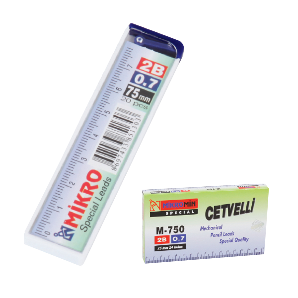 ŞAHİN-M750 MİKRO 75 MM CETVELLİ KALEM UCU MİN 07 MM