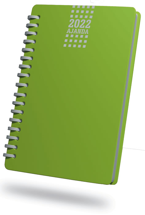 AJANDA SPİRALLİ 17X24 MCOLOR - 004