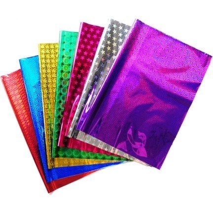HILAL-1000032 METALİZE POŞET 100 LÜ 20X25 DESENLİ