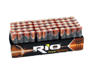 RİO İNCE PİL AAA 1.5 VOLT 60 LI PK FİXPOİNT - 7218