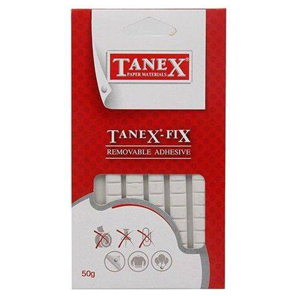 TANEX- BEYAZ RENK FIX YAPISTIRICI 50 GR