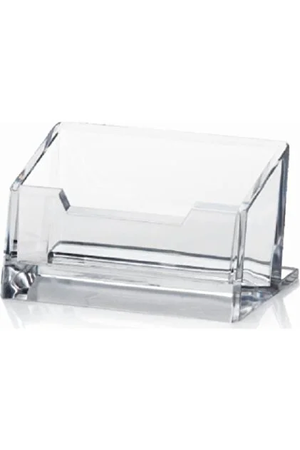 KARTVİZİTLİK ŞEFFAF MASAÜSTÜ RAFF - R22