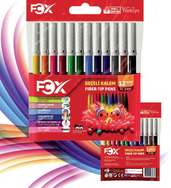 KEÇELİ KALEM 12 Lİ FCX - FC3401