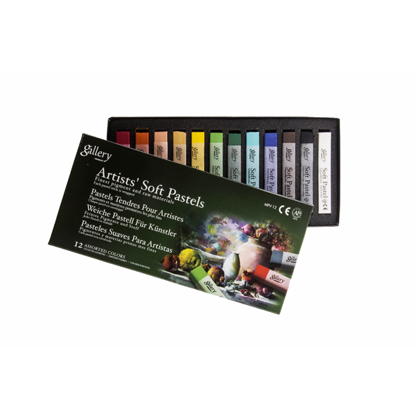 ESMO-MPV-12 MUNGYO 12 LI KURU PASTEL KARTON KUTU TAM BOY