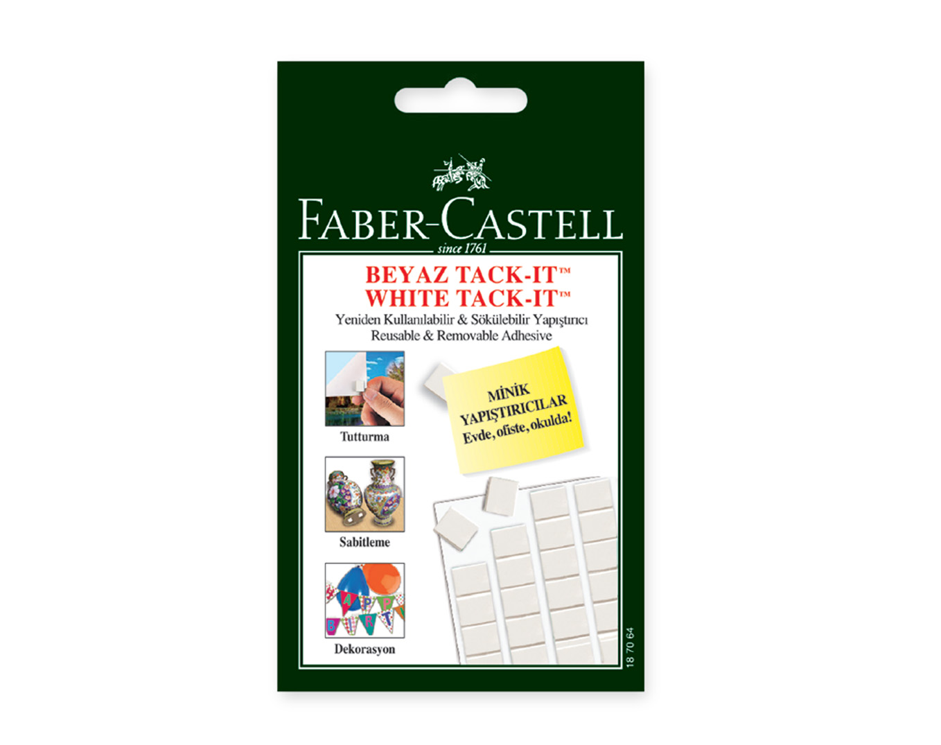 FABER-5130187064000 TACK-İT 50 GR BEYAZ RENK