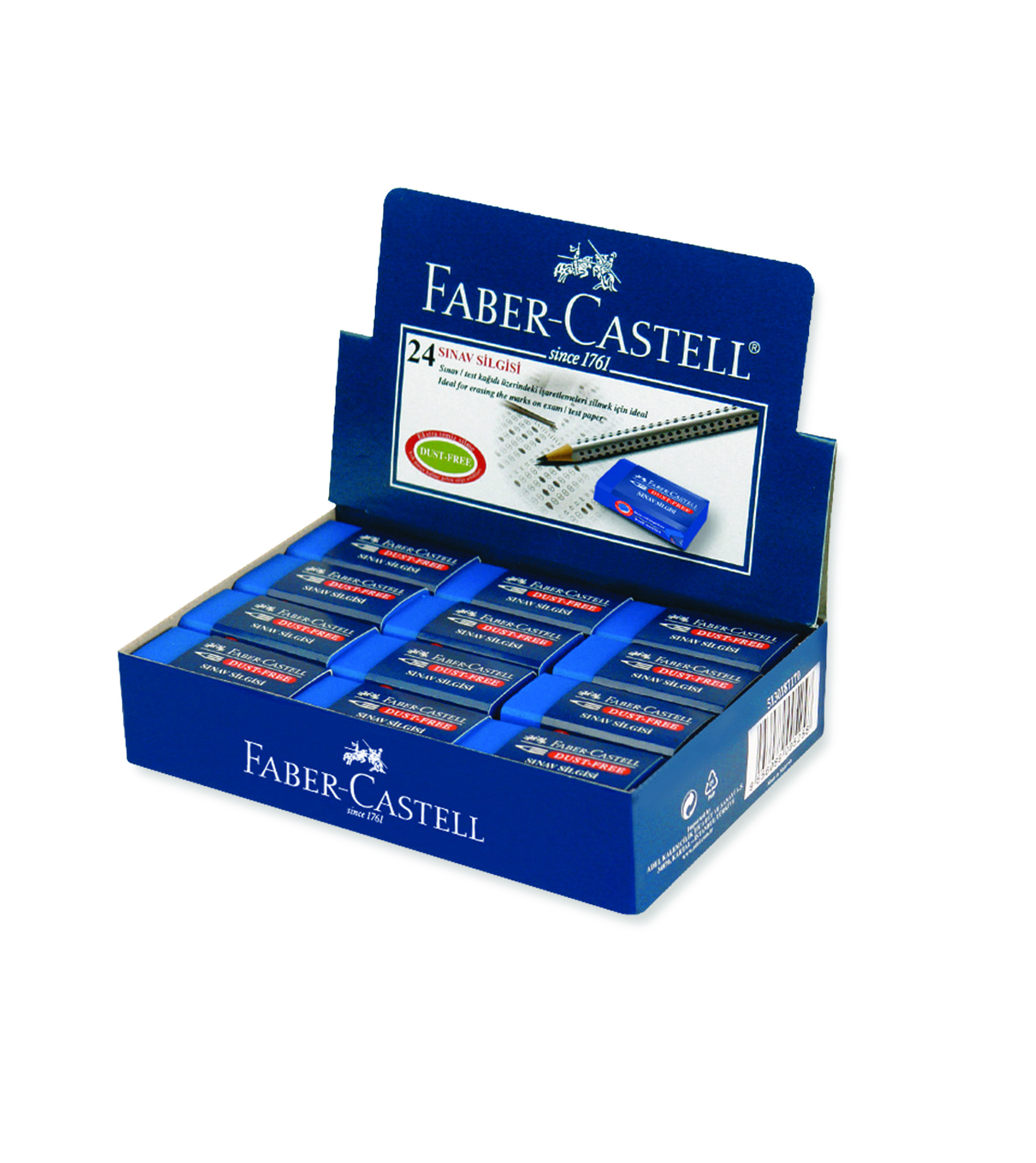 FABER-5130187170000 SINAV SILGISI 24 LÜ