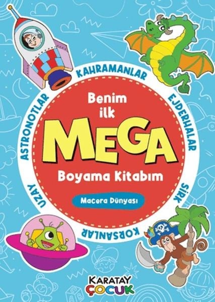MEGA BOYAMA-MACERA DÜNYASI-128 SYF. 4E - 3096