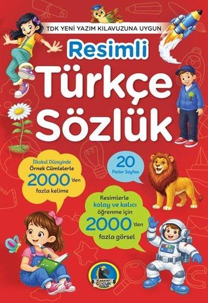 RESİMLİ TÜRKÇE SÖZLÜK-BÜYÜK BOY 4E - 3447
