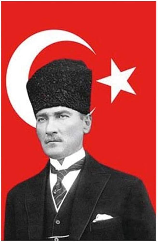ATATÜRKLÜ BEZ BAYRAK 100X150 CM BUKET - BKT142