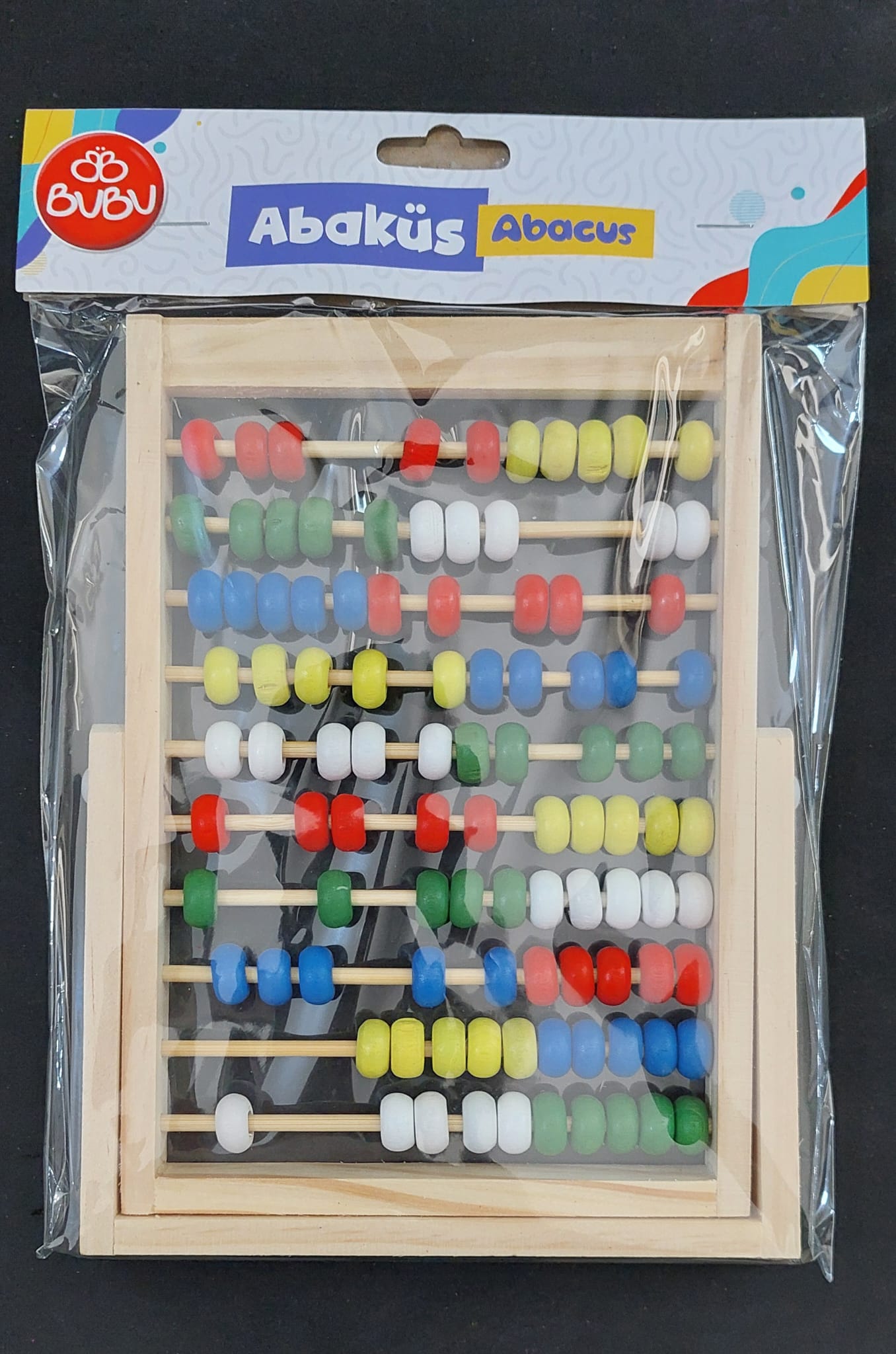 CEREN BUBU-AA0001 AHŞAP ABAKÜS 19,2X15,5