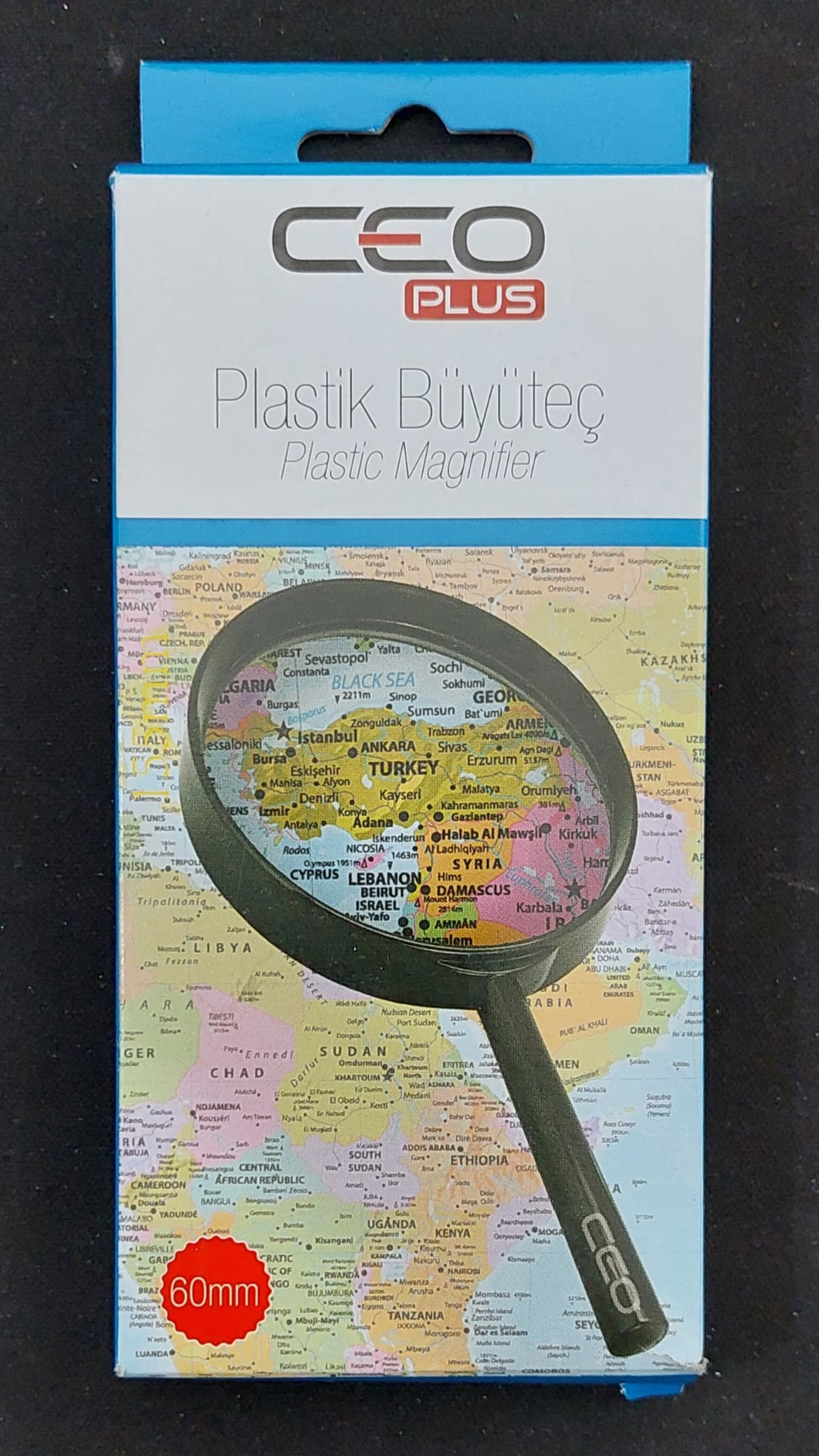 CEREN CEO-BY0009 CEO PLASTİK BÜYÜTEÇ 60 MM