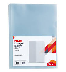 DERYA-4810-110 NOKI L SEFFAF DOSYA 100 LÜ 100 MICRON