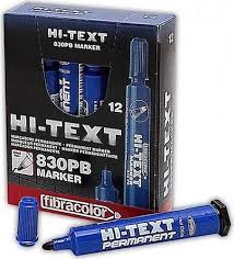 DERYA-830PBM HITEXT MARKER YUVARLAK UÇ MAVI