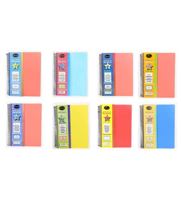 STAR AYRAÇLI DEFTER 7+2 225 YP PP KAPAK DEFNE-2251
