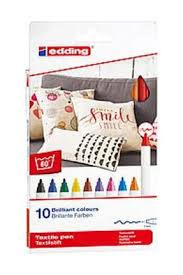 EDDING-4600 T-SHIRT KALEMI 10 RENK 1MM SET