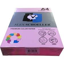 ERKAM-ALX-570 ALEX A4 FOTOKOPI KAGIDI 500 LÜ PEMBE