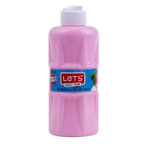 LETS-L5710 TEKLI AKRILIK BOYA 250 ML PEMBE