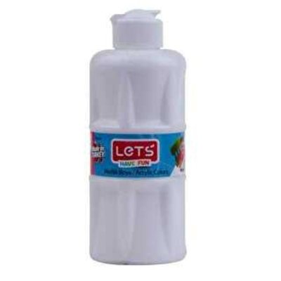 LETS-L5701 TEKLI AKRILIK BOYA 250 ML BEYAZ