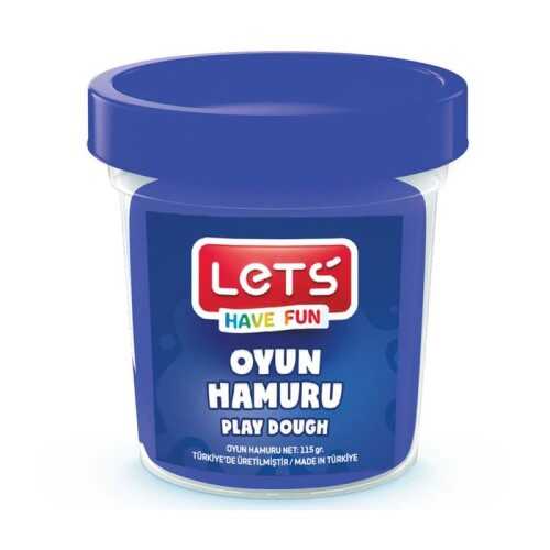 LETS-L844011 TEK RENK OYUN HAMURU 115 GR LACIVERT