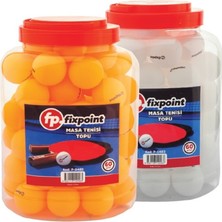 FIXPOINT-P2883 RENKLI MASA TENISI TOPU 60 LI