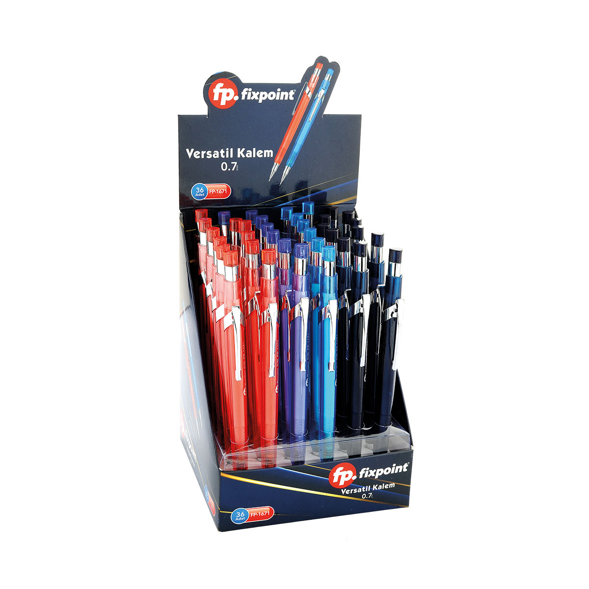 FİXPOİNT-FP1671 VERSATİL KALEM 07 MM 36 LI