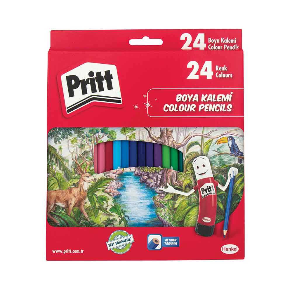 HENKEL-1221351 PRITT BOYA KALEMİ KARTON KUTU 24 RENK