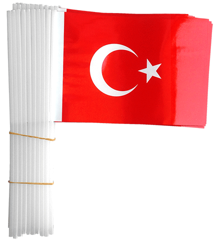 HILAL-1000278 ÇITALI KAGIT BAYRAK 80 LI