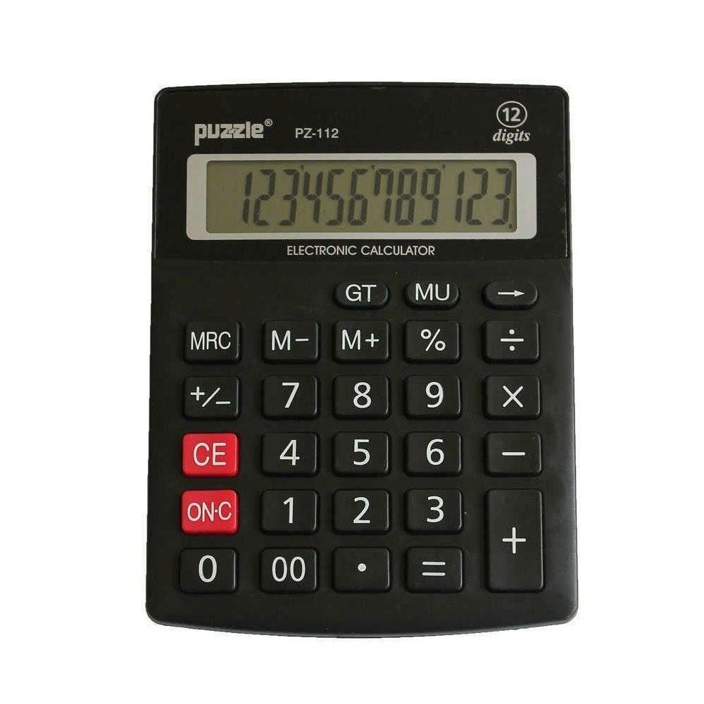 PUZZLE PZ-112 HESAP MAKINASI 12 HANE