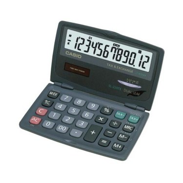 CASIO SX-220 HESAP MAKINASI KAPAKLI