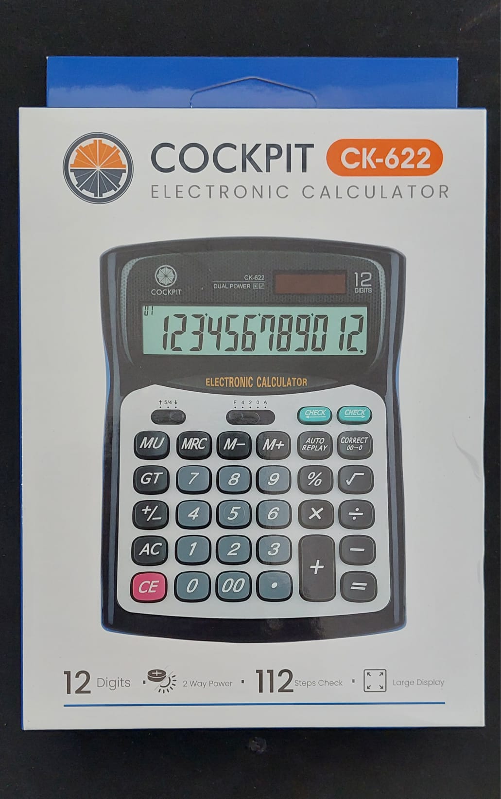 COOCKPIT CK-622 HESAP MAKİNESİ