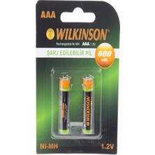 WILKINSON-0015 WILKINSON SARJLI PIL 1100 MAH. 2 LI KART