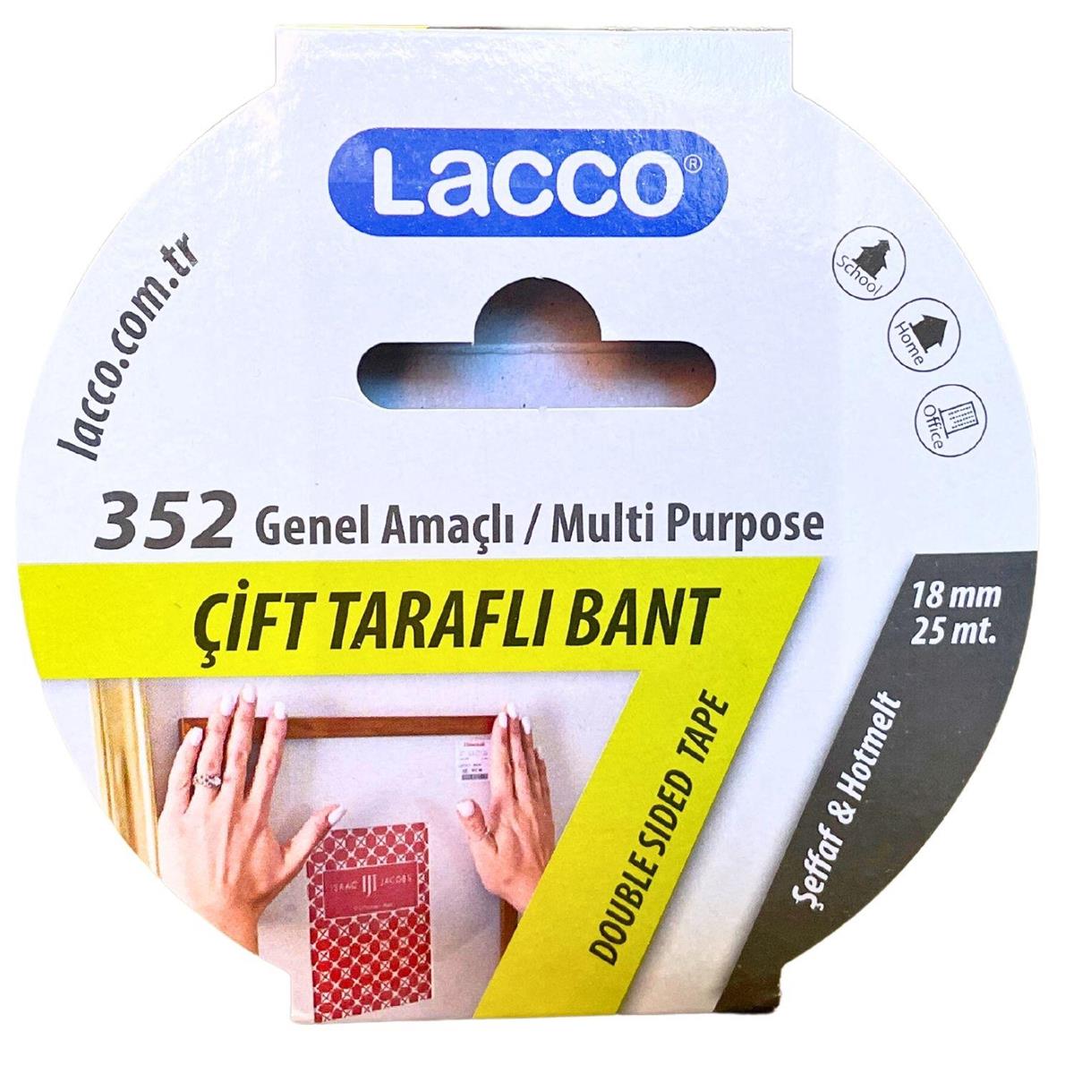 32 - 352 Çift Taraflı Bant   18 mm * 25 m.