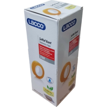 ŞEFFAF BANT  - 12 MM X 66 MT - 332 - LACCO