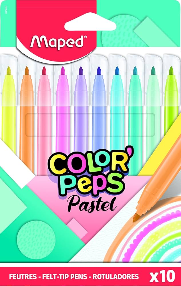MAPED-845469 PASTEL KEÇEL KALEM 10 LU